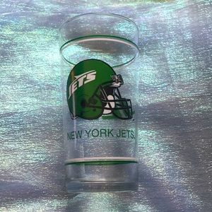 Vintage 80’s New York Jets Glass